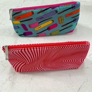 Clinique Cosmetic Bags - Set of 2 - NWOT